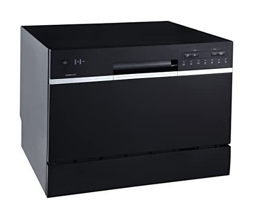 EdgeStar Portable Countertop Dishwasher - Black