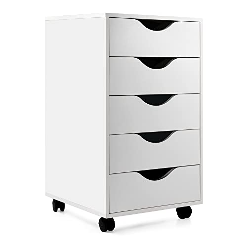 EDGWOOD Filing Cabinet Storage File Wood Organizer Dresser Chest