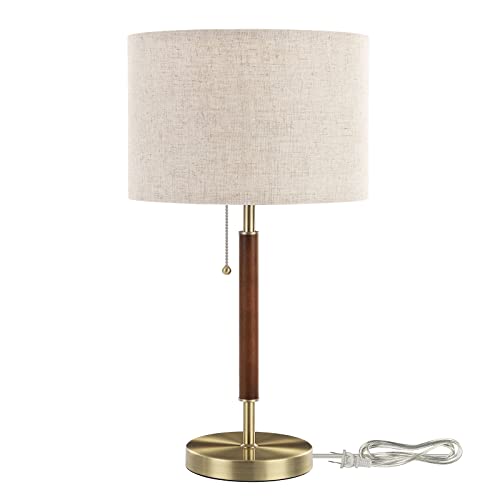 EDISHINE Modern Table Lamp with Pull Chain Switch