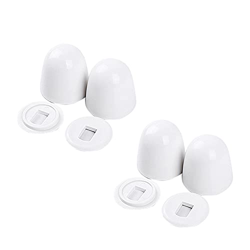 EDOBLUE Universal Toilet Bolt Caps (Pack of 4)