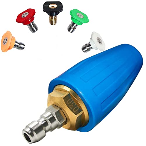 EDOU DIRECT Rotating Jet Nozzle for Pressure Washer
