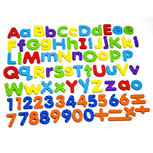 Educational Magnetic Letters and Numbers Set