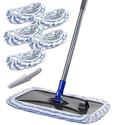 Efficient and Ergonomic Microfiber Mop for Floor Cleaning