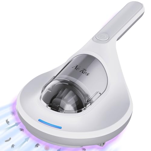 Efficient Bed Vacuum Cleaner with UV Sanitizer and Powerful Suction
