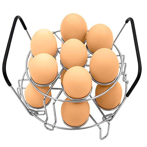 Egg Cooking Rack with Silicone Handles