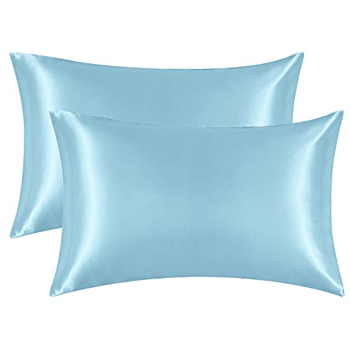EHEYCIGA Satin Pillowcase Set - Soft Pillow Cases for Hair and Skin