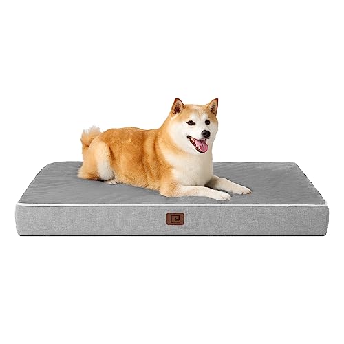 EHEYCIGA Waterproof Dog Bed with Orthopedic Memory Foam