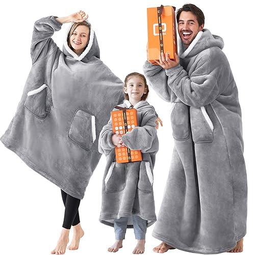 EHEYCIGA Wearable Blanket for Adults and Kids