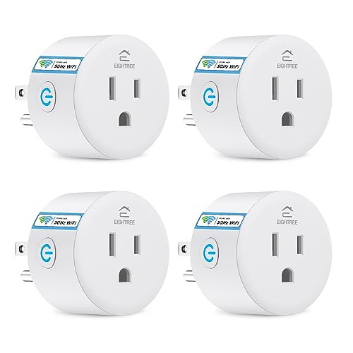 EIGHTREE Smart Plug 5GHz - WiFi Compatible with Alexa & Google Home