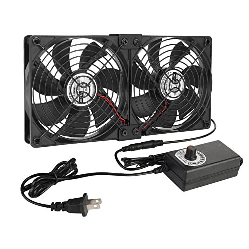 Eiovnur Big Airflow Fan - Variable Speed Cooling for Mining Machine Cabinet Chassis Server Workstation