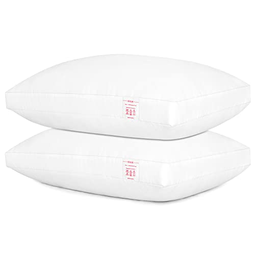 EIUE Bed Pillows for Sleeping - Super Soft Down Alternative Microfiber Filled Pillows