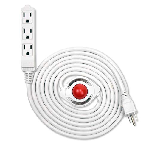Electes 10 Feet Extension Cord with Foot Switch