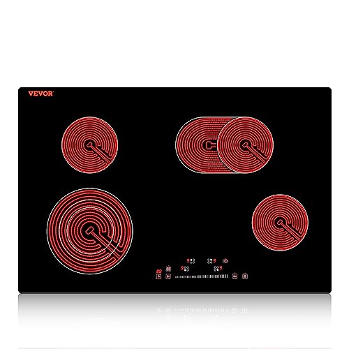 Electric Cooktop with Sensor Touch Control