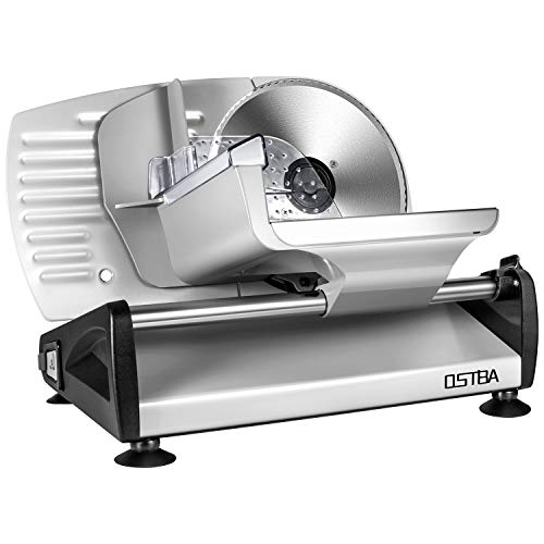 Electric Deli Food Slicer with Child Lock Protection