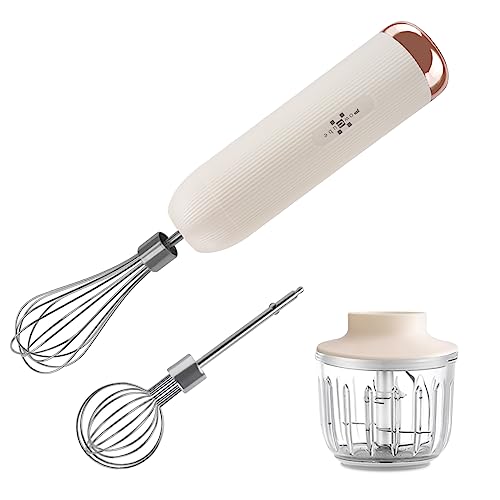 PowCube Rechargeable Mini Food Processor & Hand Mixer