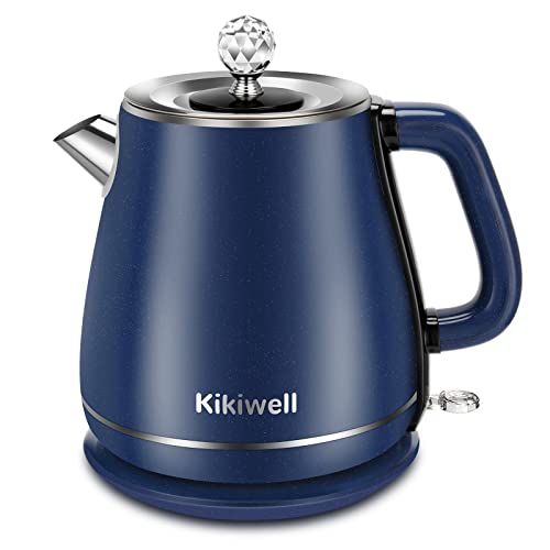 Mixpresso Stainless Steel Electric Kettle Red Color, Cordless Pot 1.7L  Portable Electric Hot Water Kettle, 1500w Strong Fast Boiling Pot, Water