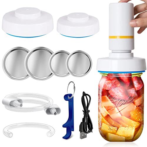 Electric Mason Jar Vacuum Sealer Kit