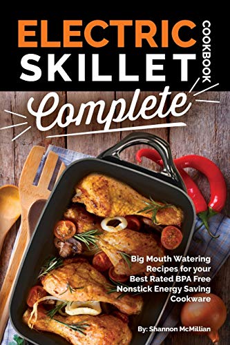 Dash Family Size Electric Skillet with 14 inch Nonstick Surface + Recipe  Book for Pizza, Burgers, Cookies, Fajitas, Breakfast & More, 20 Cup  Capacity