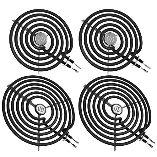 Electric Stove Burner Replacement - 4 Pack ERS30M1 ERS30M2