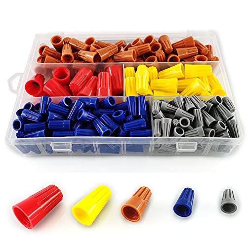 Electrical Wire Cap Connectors Nuts Kit