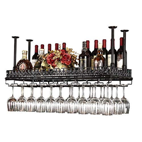 Elegant Black Wine Rack - Efficiently Display and Store your Collection