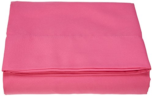 Elegant Comfort Luxury Flat Sheet - Queen Size, Pink