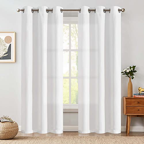 Elegant Linen Textured Curtains for Light Control and Energy Efficiency