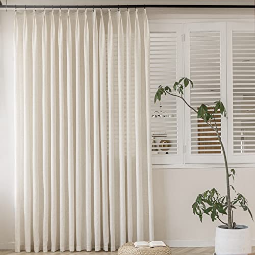 Elegant Pinch Pleated Curtains with Light Filtering Features