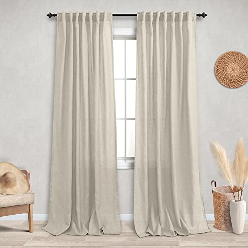 Elegant Rustic Curtains for Living Room and Bedroom Decor