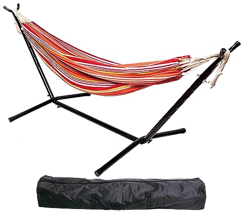 Elevon Double Hammock with Stand and Carrying Case