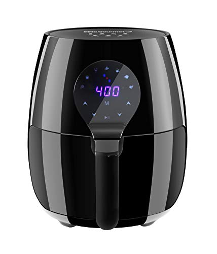 Elite Gourmet 5.3Qt Hot Air Fryer - Healthy Cooking Made Easy