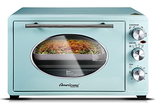 Elite Gourmet Retro 50's Diner Toaster Oven - Mint