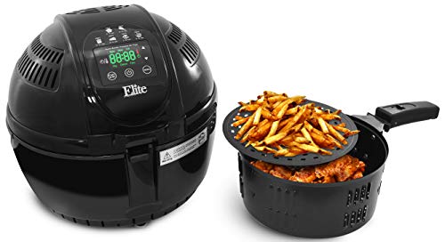 1.1Qt. Personal Air Fryer with 30-min Timer EAF1121 – Shop Elite Gourmet -  Small Kitchen Appliances