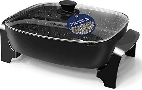 Elite Gourmet Electric Griddle 10.5 x 8.5 Personal grill skillet panini  range
