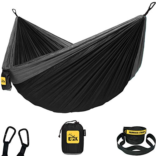 ELK Single Hammock with Tree Straps for Outdoor Camping