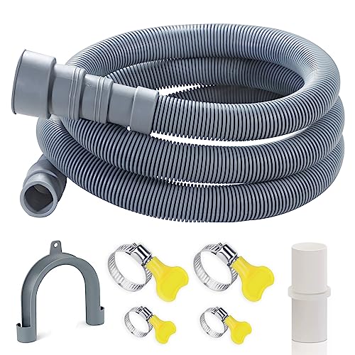 Elyfree 13ft Universal Washer Drain Hose with Extension Kit