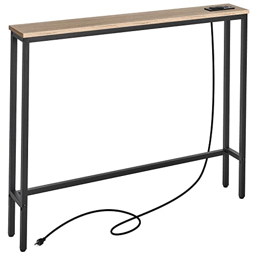 ELYKEN 5.9" Narrow Console Sofa Table