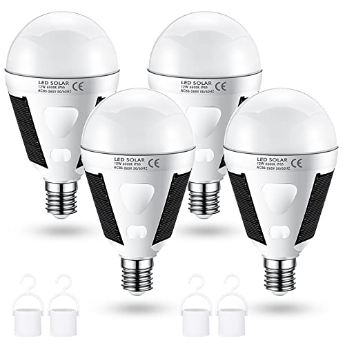 Emergency Solar Rechargeable Light Bulbs