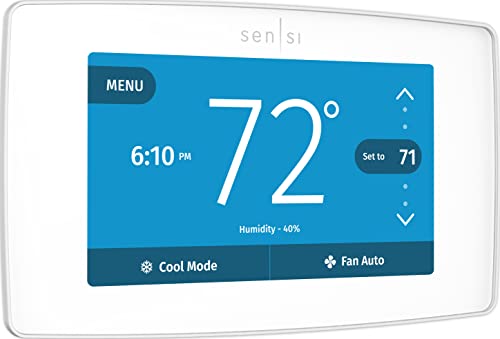 EMERSON Sensi Touch Wi-Fi Smart Thermostat - Control Your Home's Temperature Remotely