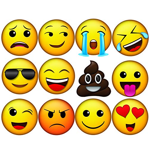 Emoji Icons Wall Decal Pack