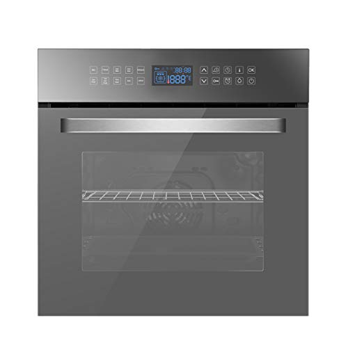 Empava 24" Black Electric Convection Single Wall Oven
