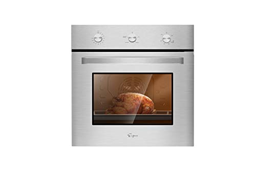Empava 24 in. 2.3 cu. Ft. Gas Wall Oven with Rotisserie and Convection Fan