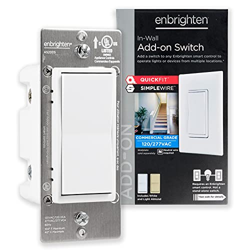Enbrighten Add-On Switch - Revolutionary Smart Lighting Control