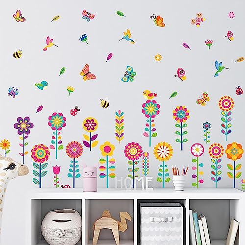 Enchanting Sunflower Wall Decor Stickers for Room Beautification