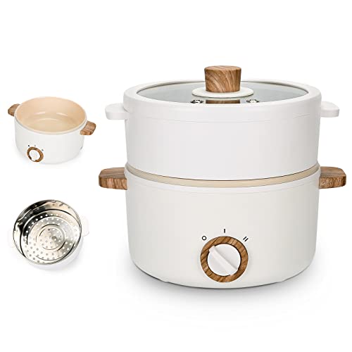 Plug-In Pot™ Electric Hot Pot for Cooking in Dorm Rooms or