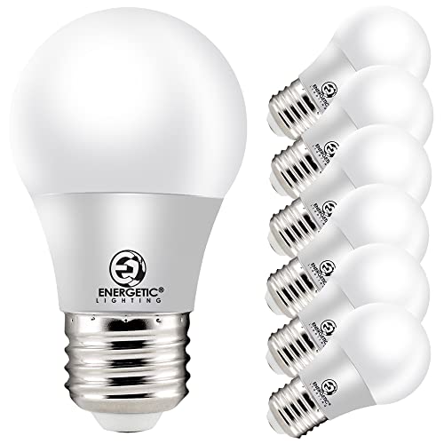 Energetic A15 Refrigerator Bulbs 40W Equivalent, 6-Pack