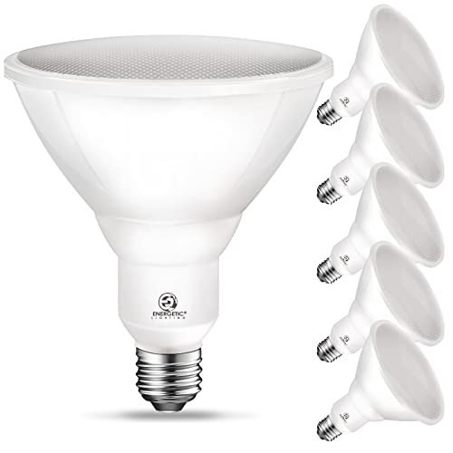 Energetic PAR38 LED Flood Outdoor Light Bulb, 3000K Warm White