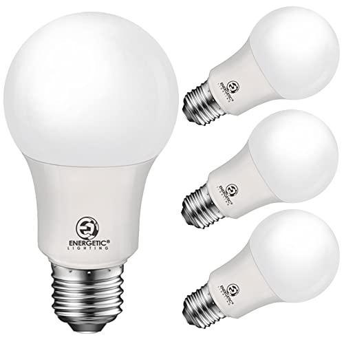 Energetic Smarter Lighting 40W LED Bulb, Warm White, Non-Dimmable, 4-Pack