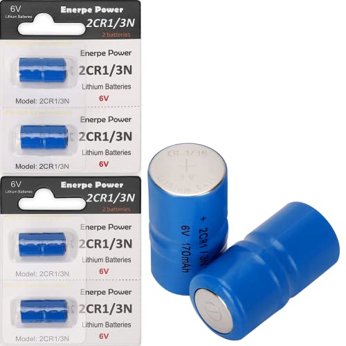 Enerpe 2CR1/3N 6 Volt Replacement Battery
