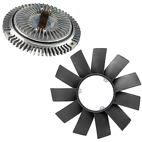 Engine Cooling Fan Clutch + Fan Blade for BMW